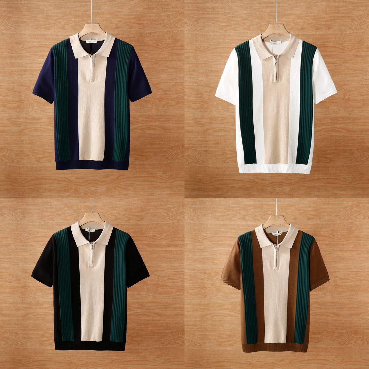 Summer new high-end temperament short sleeved polo shirt (Copy)