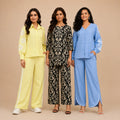 3 Cotton Co-ord Sets | Top + Bottom | 3CS_75