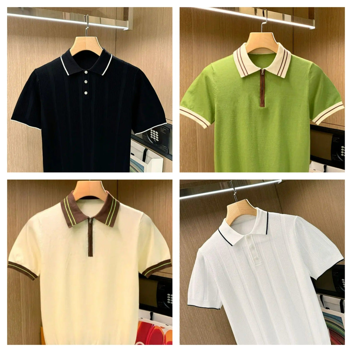 Elite Polo Pack for Men – Pack of 4