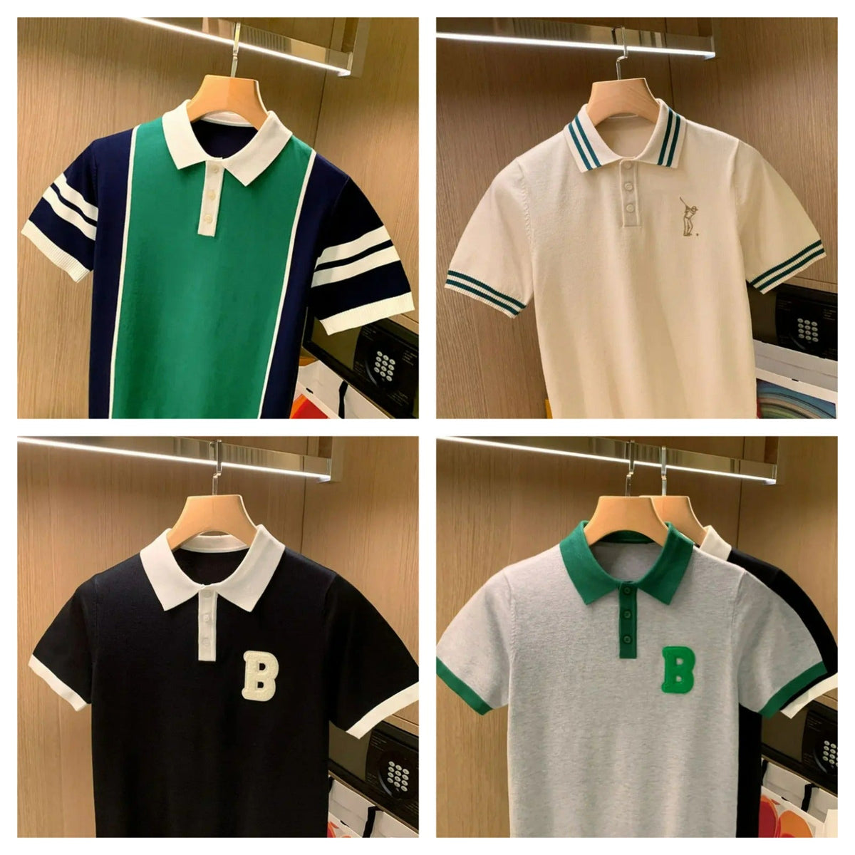 GentStyle Polo Tees – Pack of 4