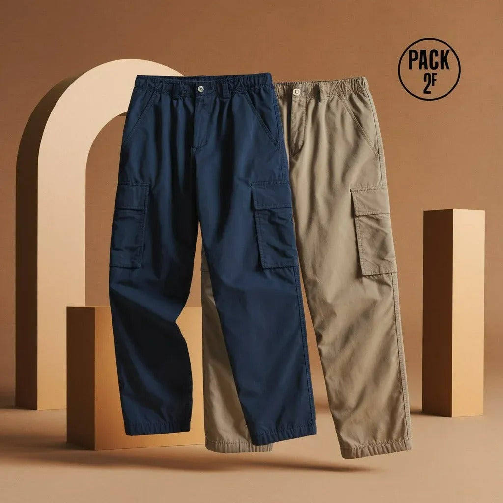 TrailFlex TwinPack Men’s Cargo Pants (Pack of 2)