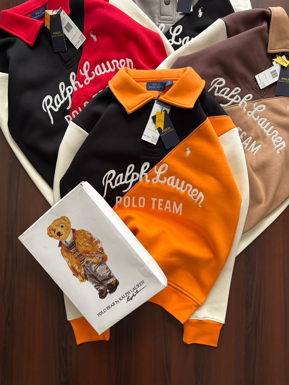 Champion ColorBlock Polo Sweatshirt – Pack of 4