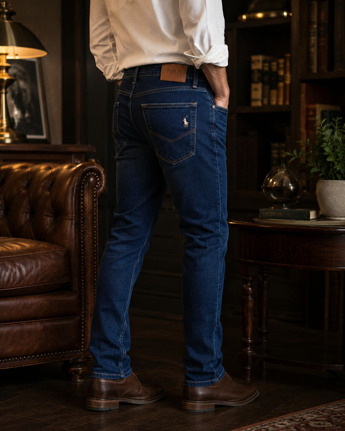 Pack of 2 Premium Denim Jeans (Grey & Navy Blue)