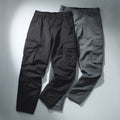 Classic Black & Charcoal Gray Cargo Pants (Pack of 4)
