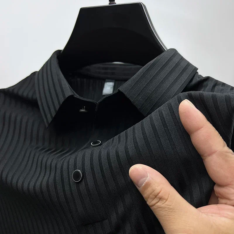 Men's Ice Silk Polo T-Shirt (Pack of 4)