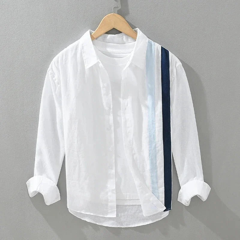 Men's Cotton Multi Striped Shirt (Pack of 2)