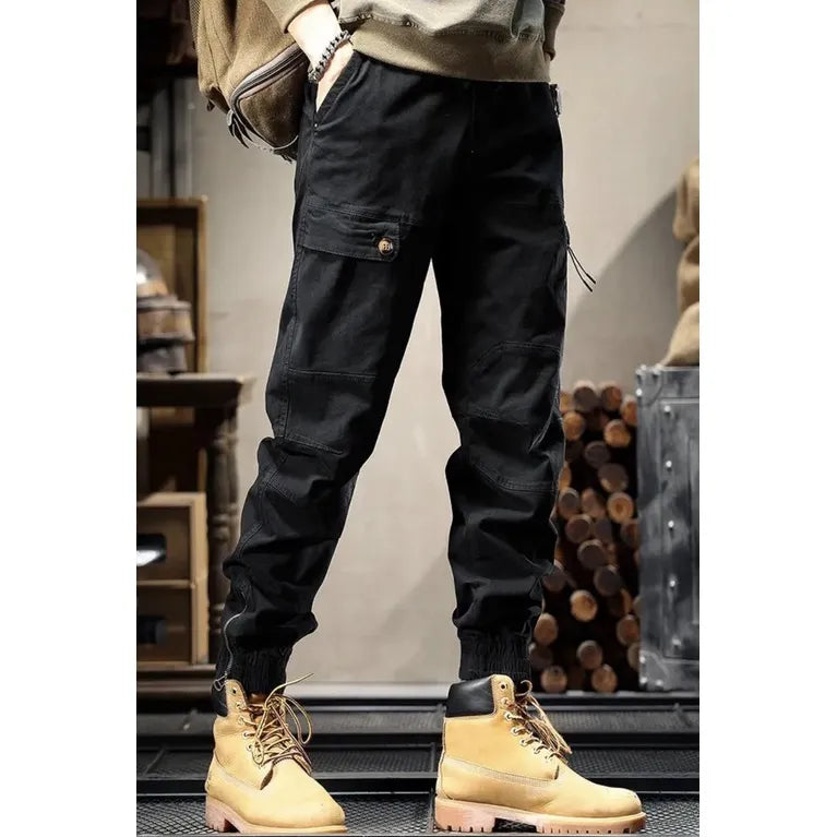 🔥FINAL DAY SALE 70% OFF🔥Men Trendy Cargo Trousers with Box Pockets [Pack of 2]